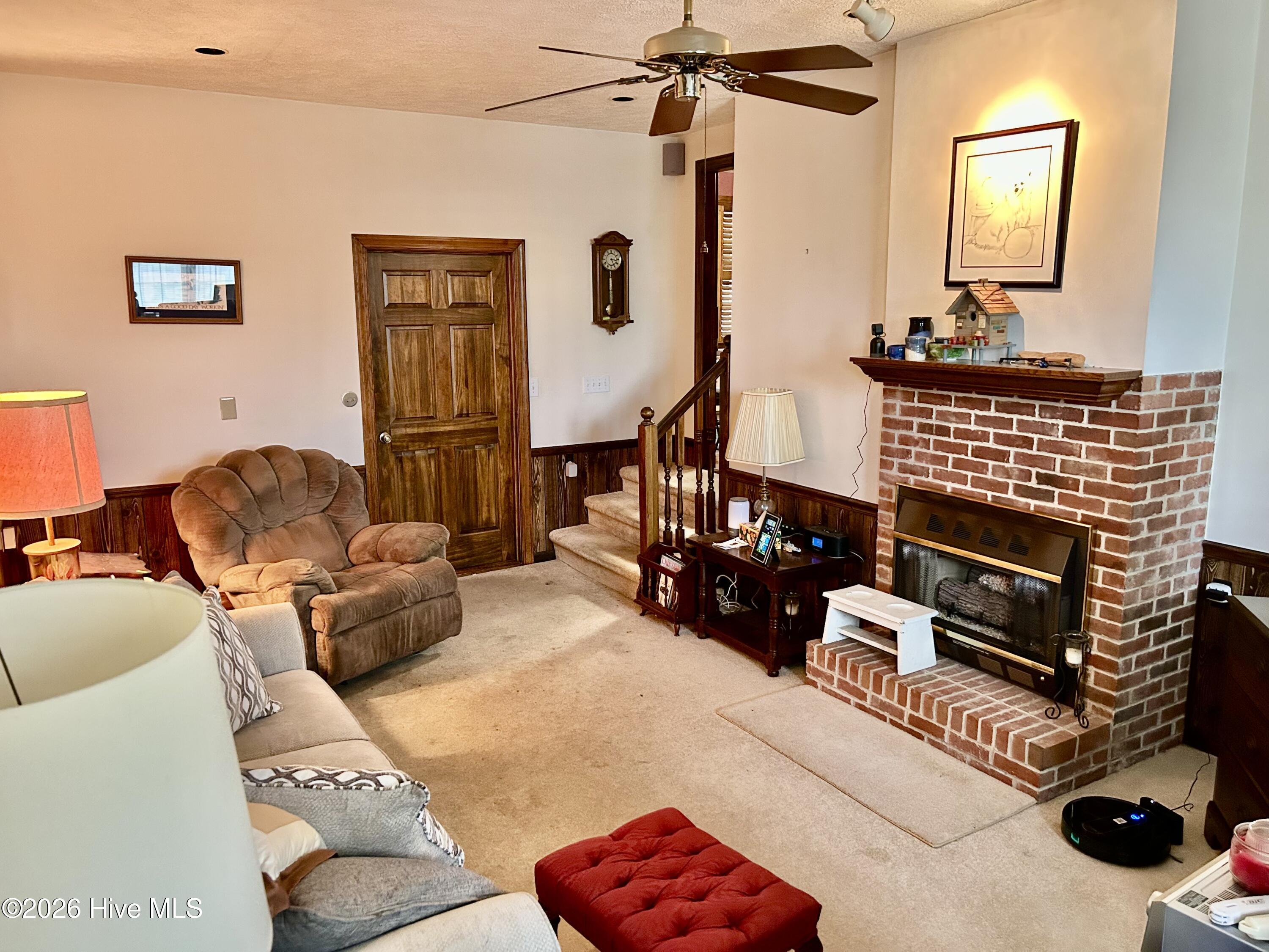 Den/Fireplace