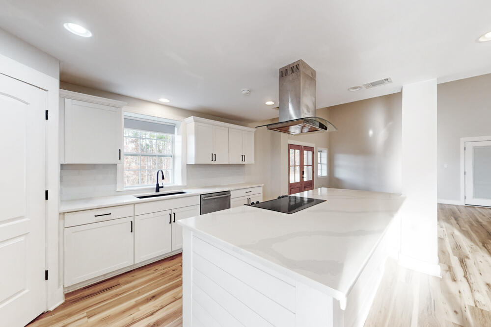 Kitchen with Quartz Countertops!