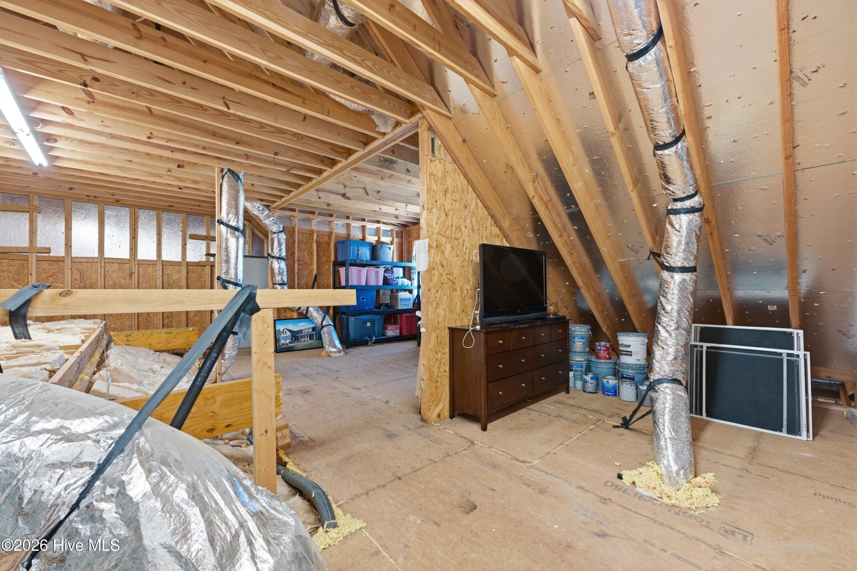 massive walk in attic