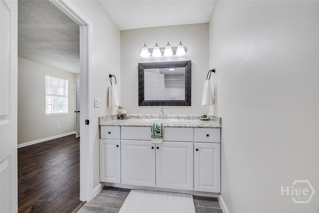 440 Pecan primary bathroom single vanity