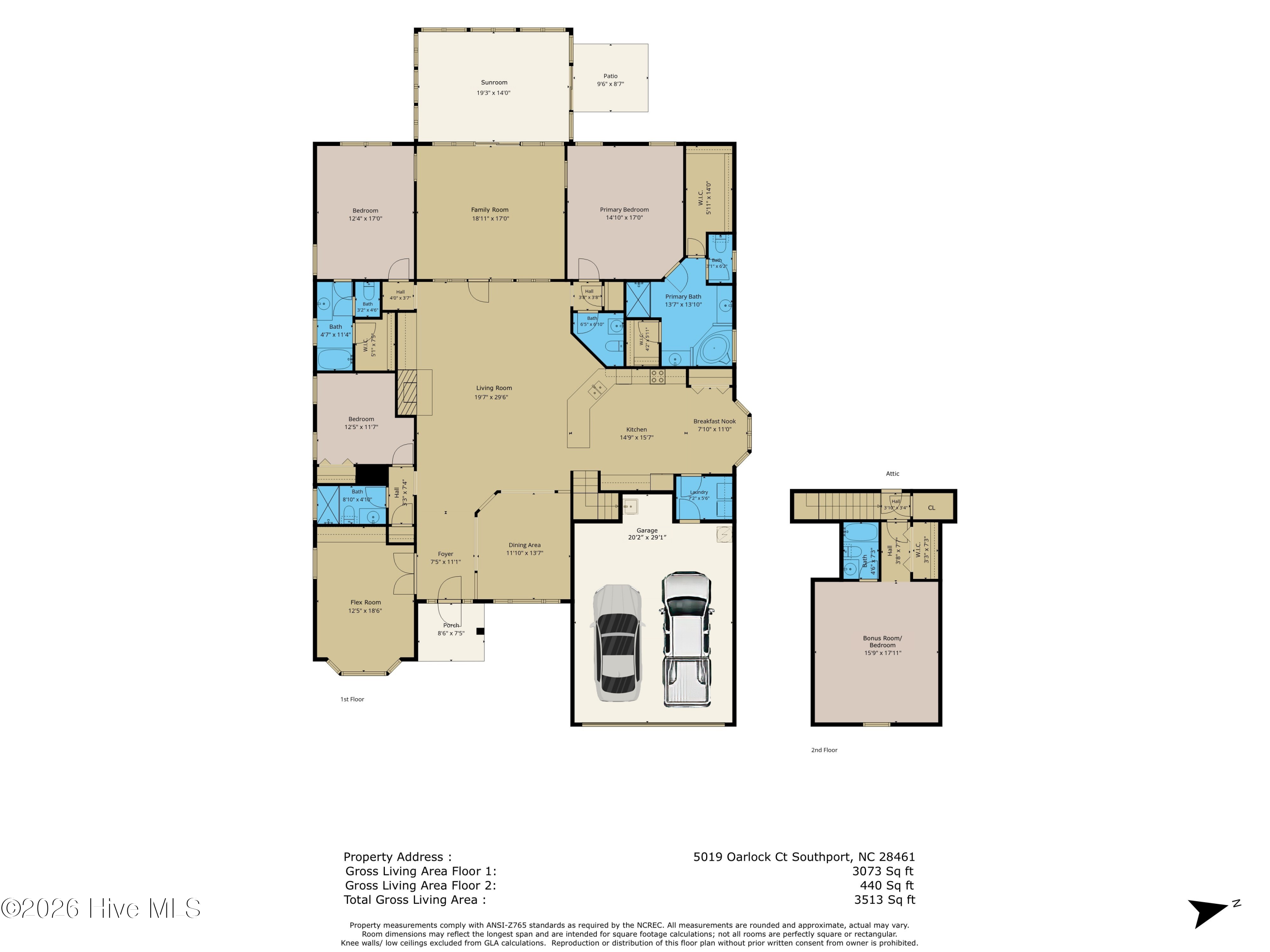 Exterior photo of 5019 Oarlock Court, Southport, NC 28461. MLS: 100610601