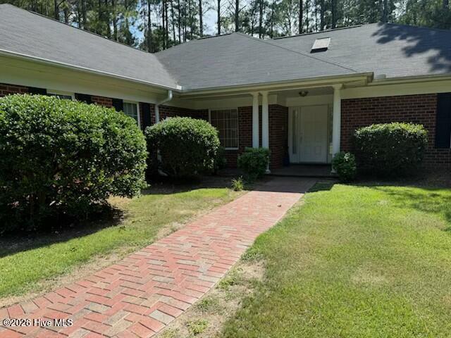 Exterior photo of 2 Winding Trail, Whispering Pines, NC 28327. MLS: 100603498