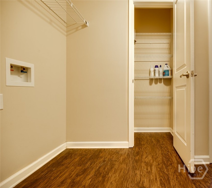  Another closet in laundry room. -Definitely no shortage of storage options