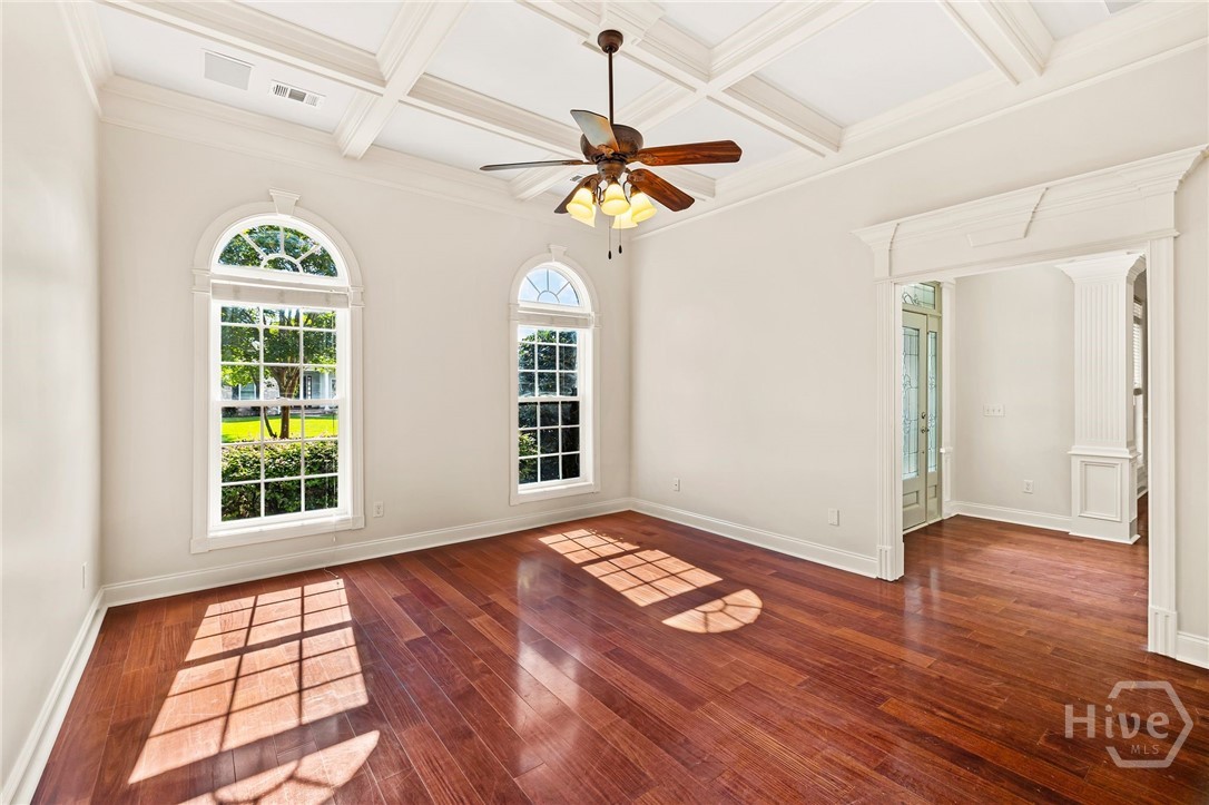 Library/Den to the right of entry.