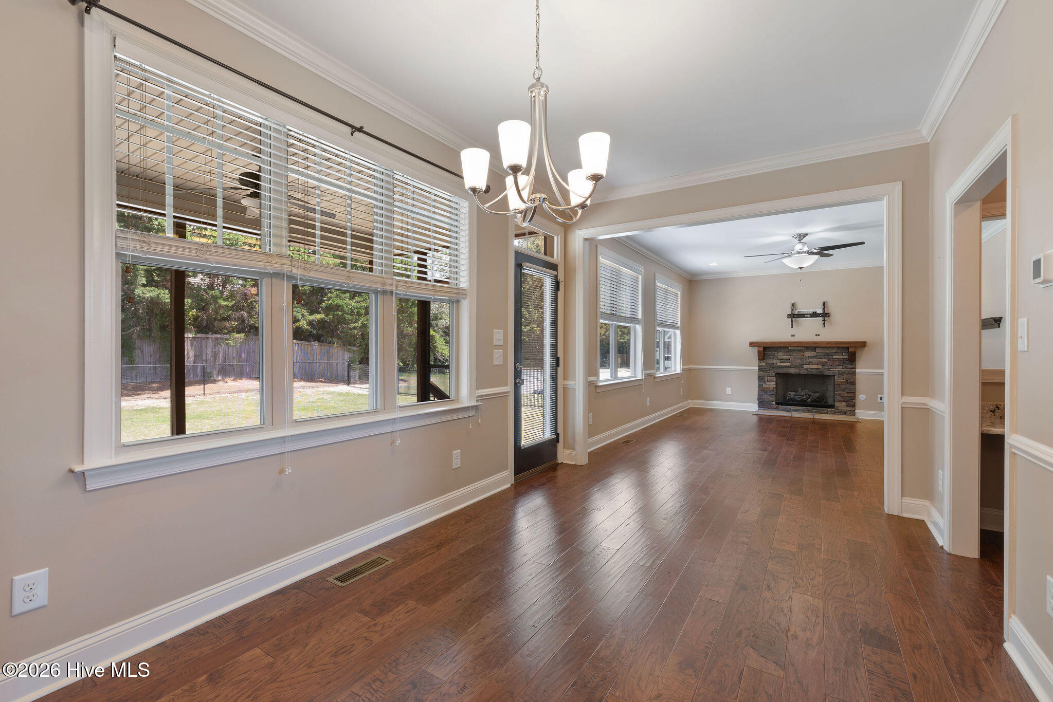 dining and lving space