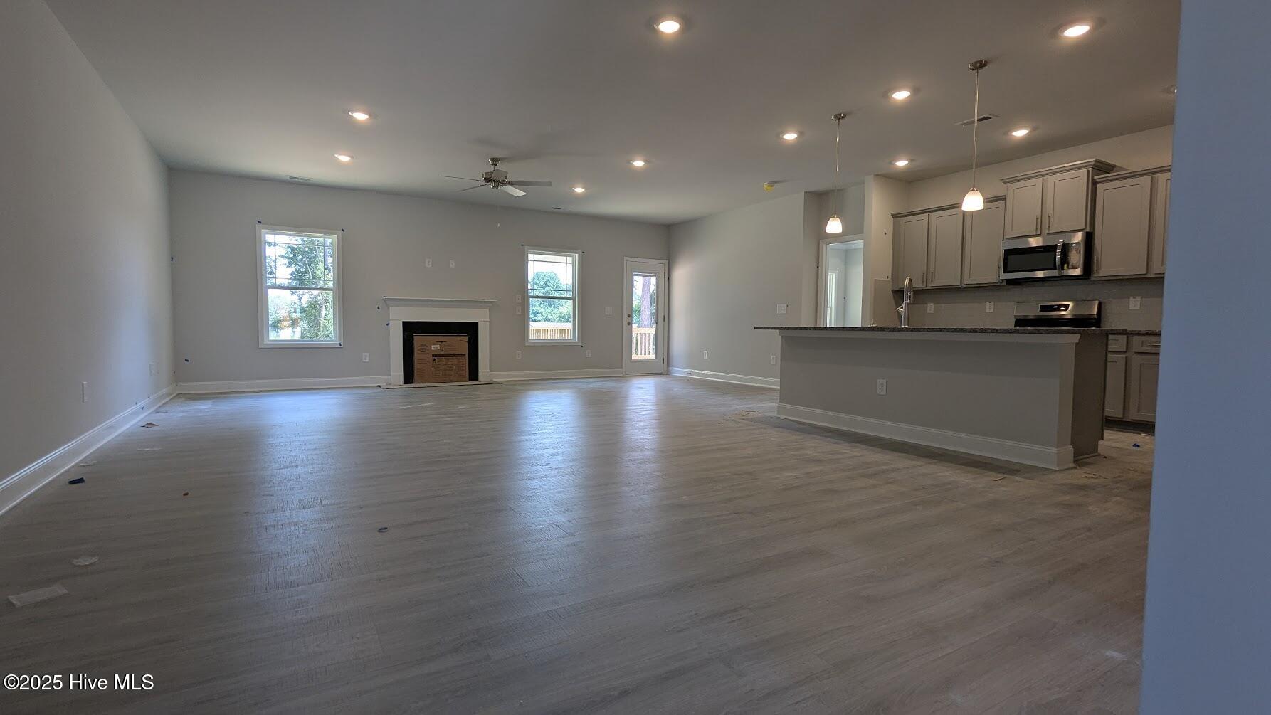 family room and kitchen 1