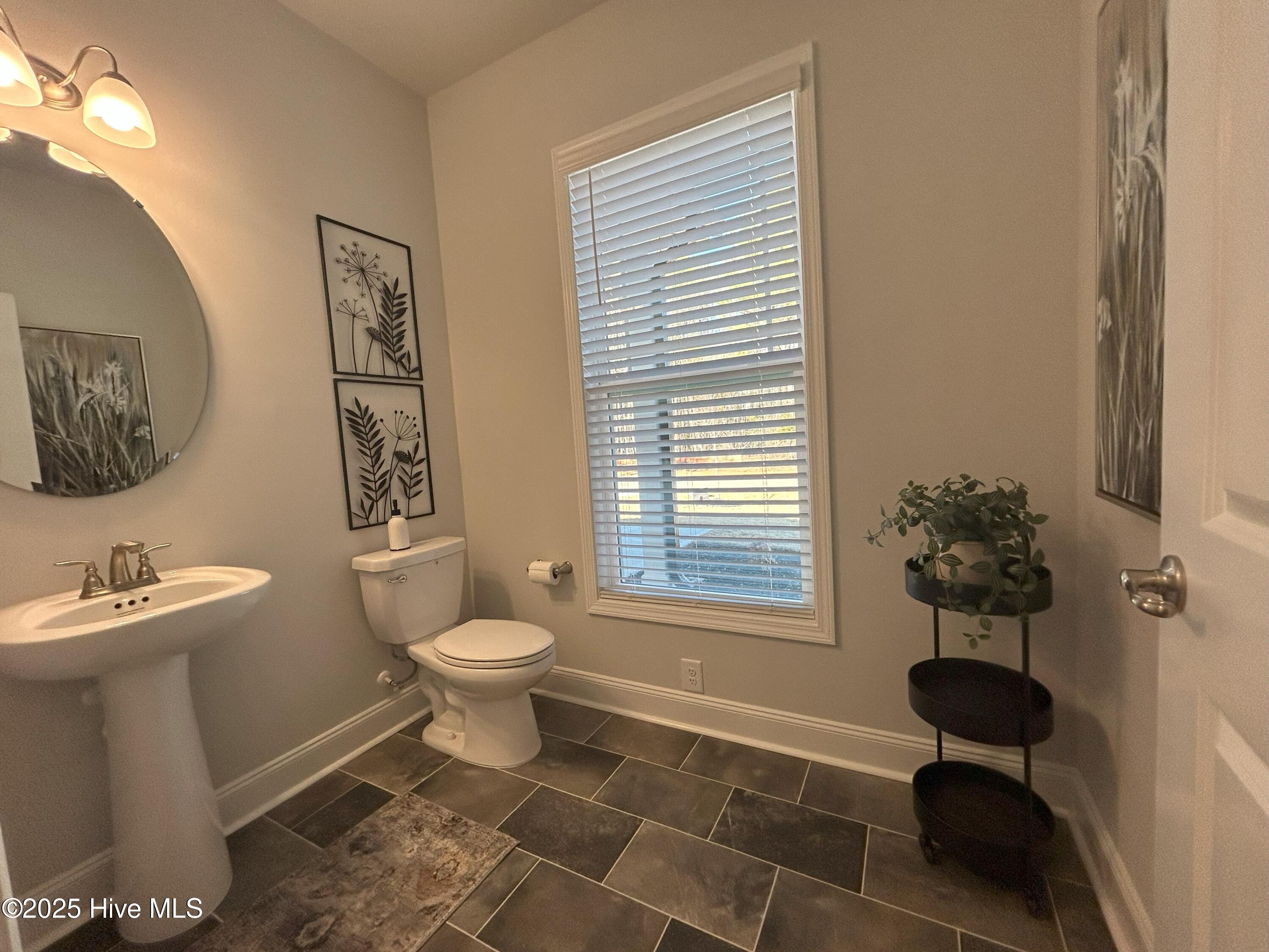 complete half bathroom