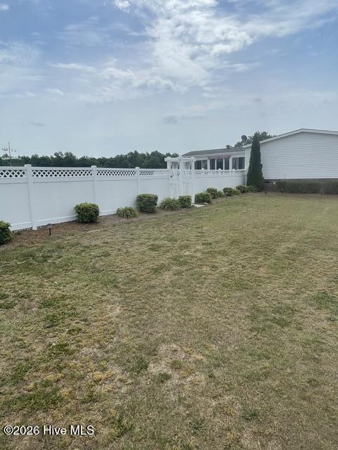 PVC fencing