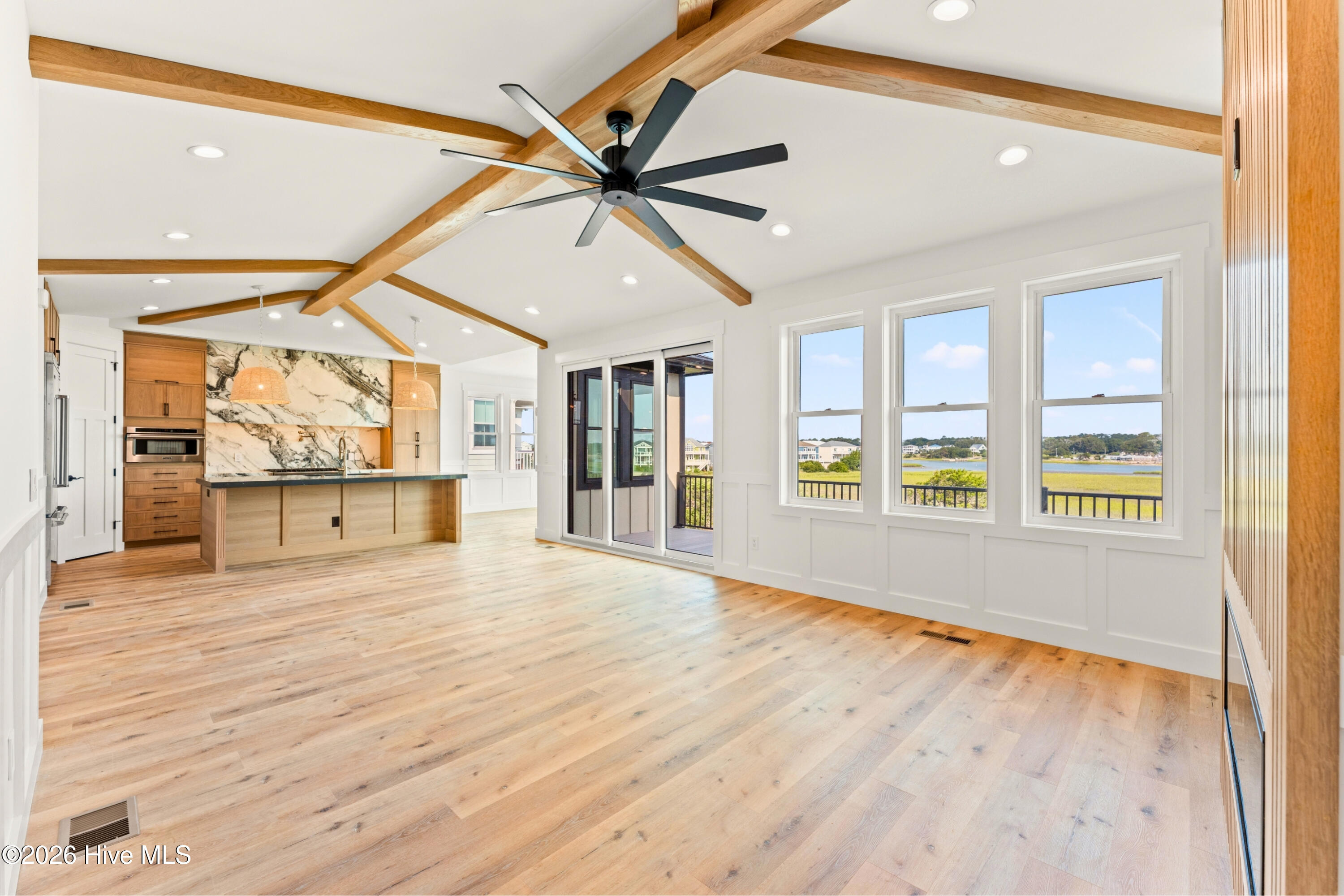 Grand open floor plan