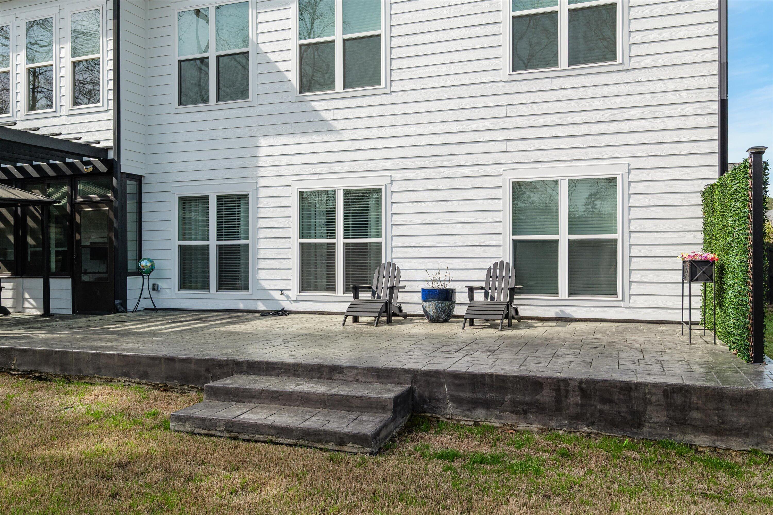 Patio Stamped Deck
