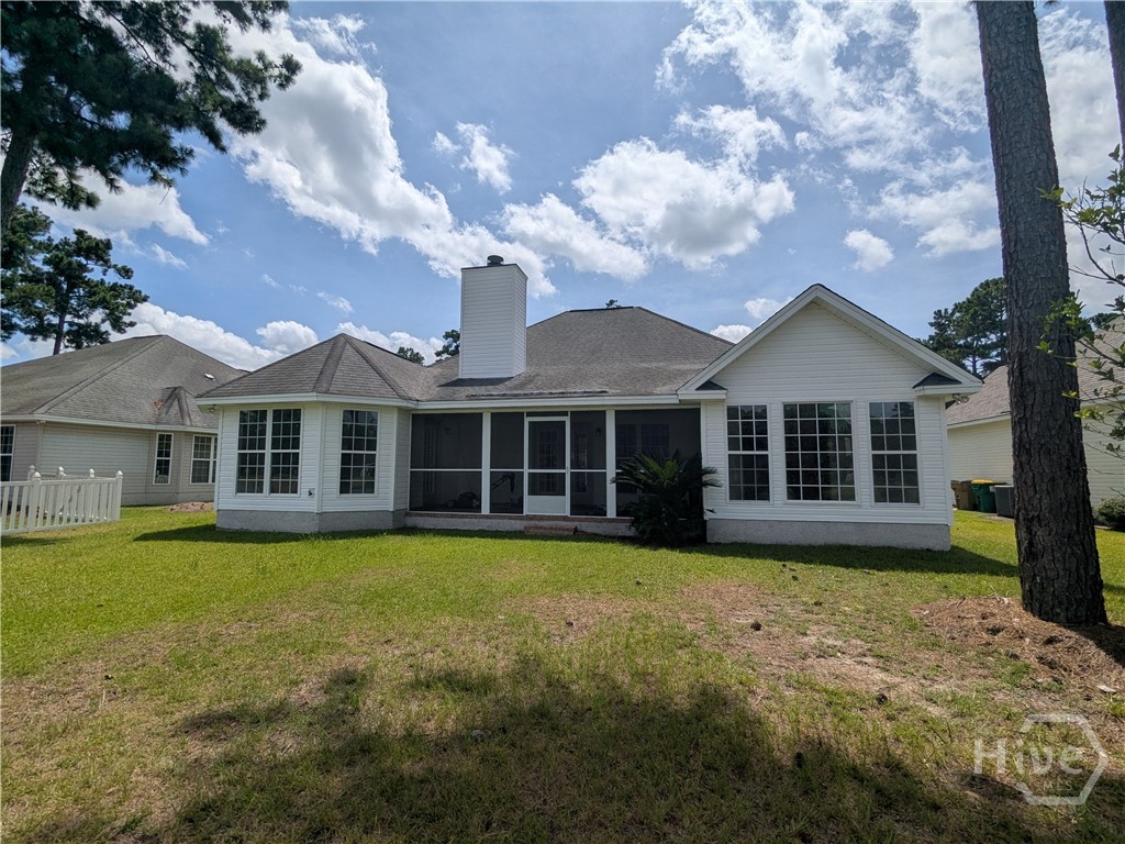 Exterior center view.
