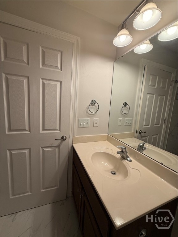 Upstairs full bath