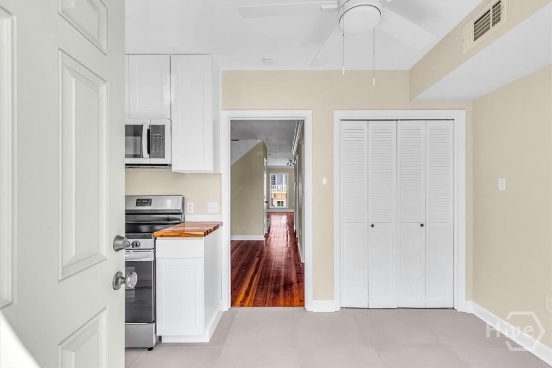 Pantry closet and new flooring