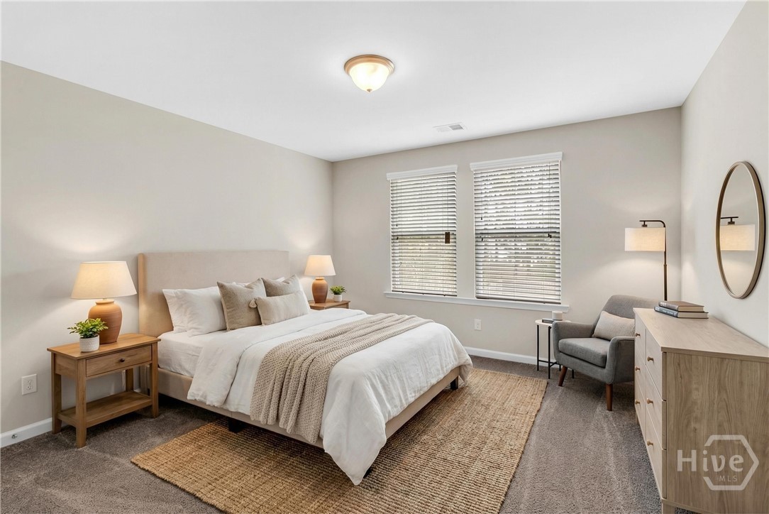 Bedroom 2 (Upper) - Virtually Staged