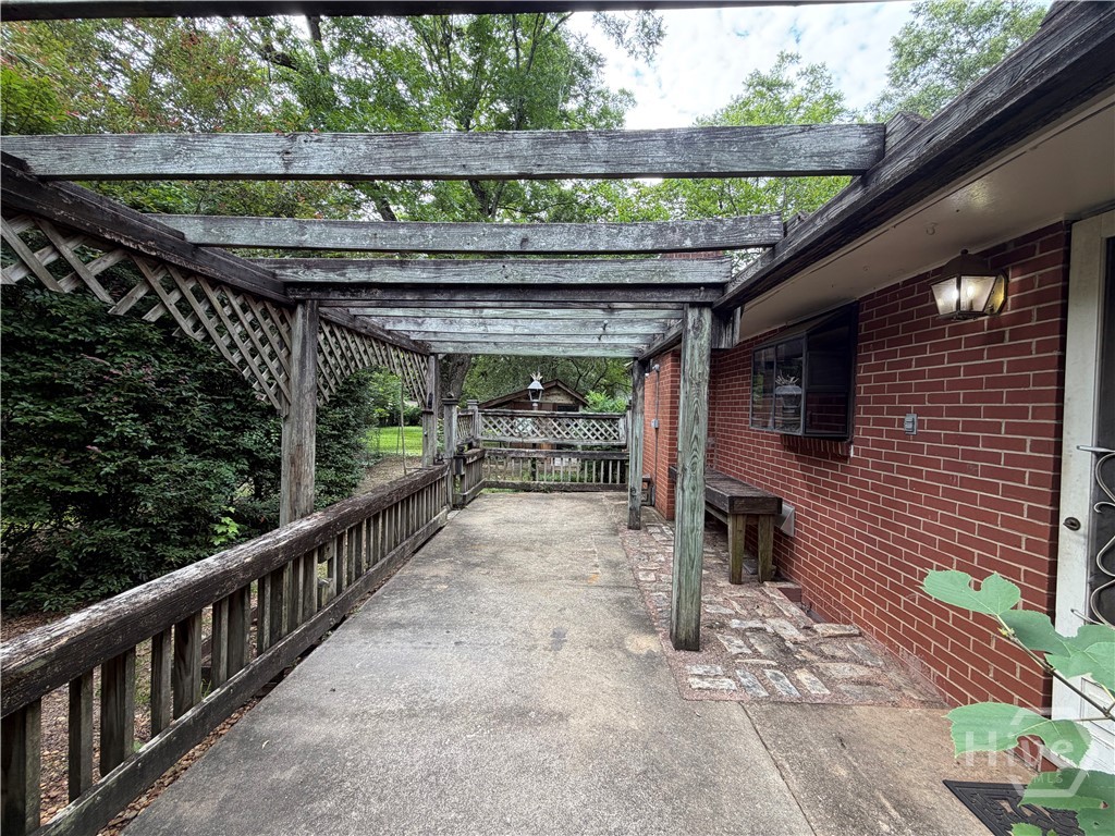 Back Patio for grilling, gatherings, relaxing, etc.