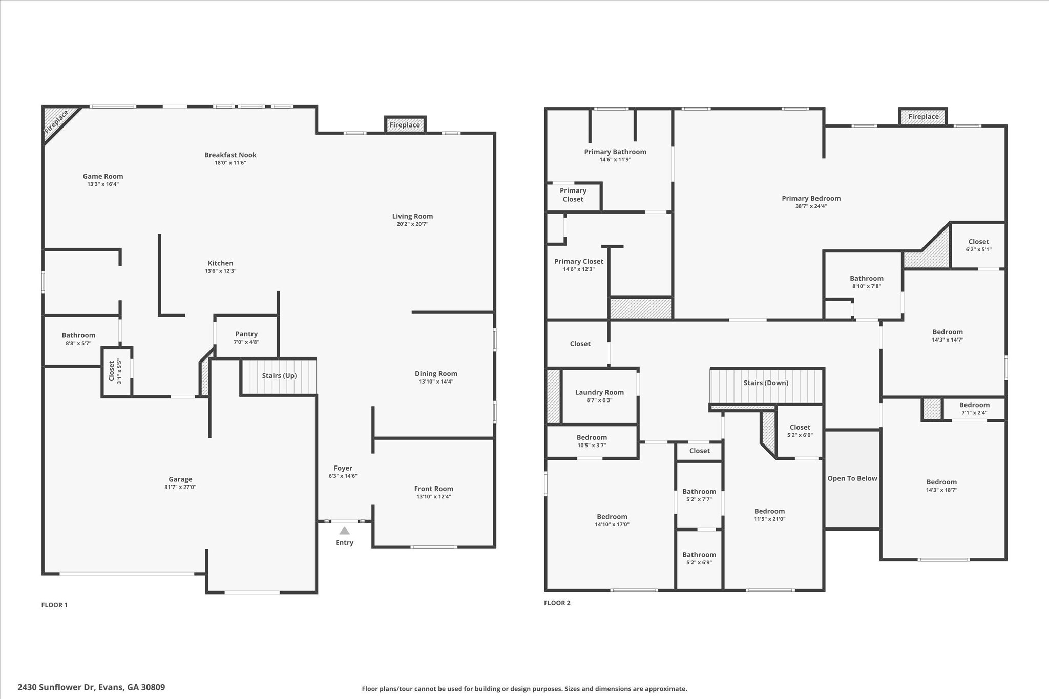 Homes For Sale - 2430 Sunflower Drive<br/> Columbia County, Evans, GA 30809