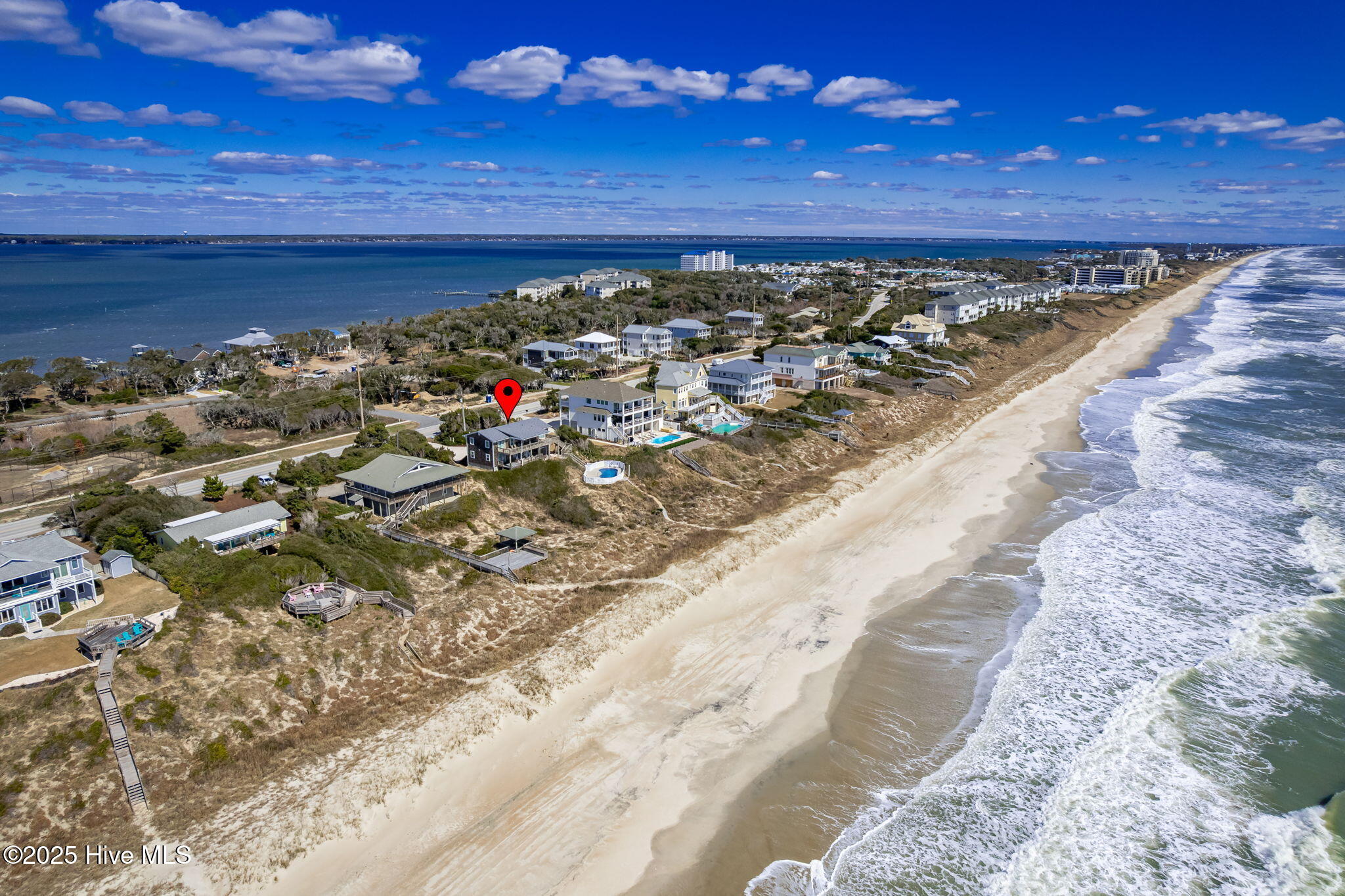 Oceanfront home in Indian Beach
