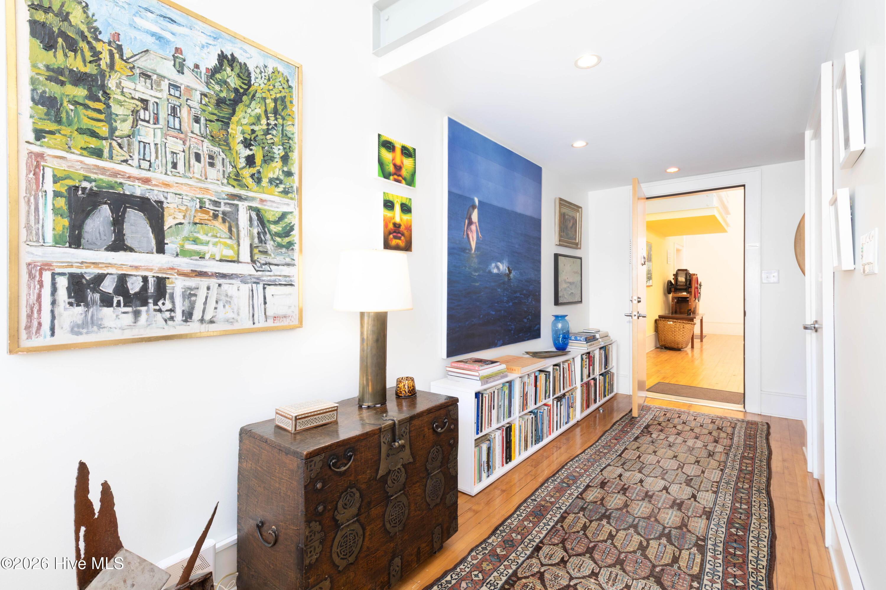 Foyer, looking out