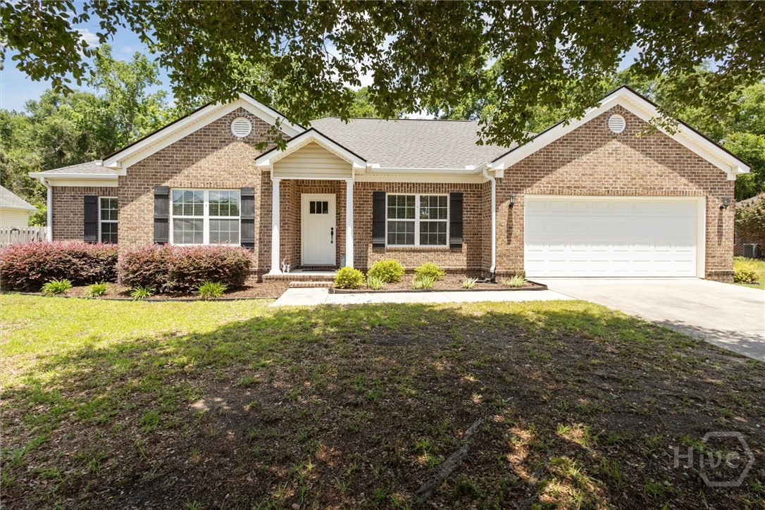 Tons of curb appeal and beautiful landscaping invi