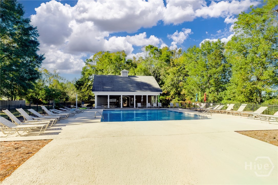 Club house and pool