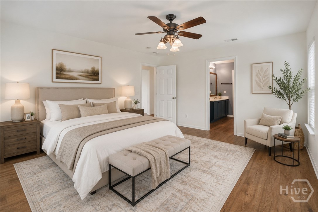 Main Level Bedroom (Staged Virtually)