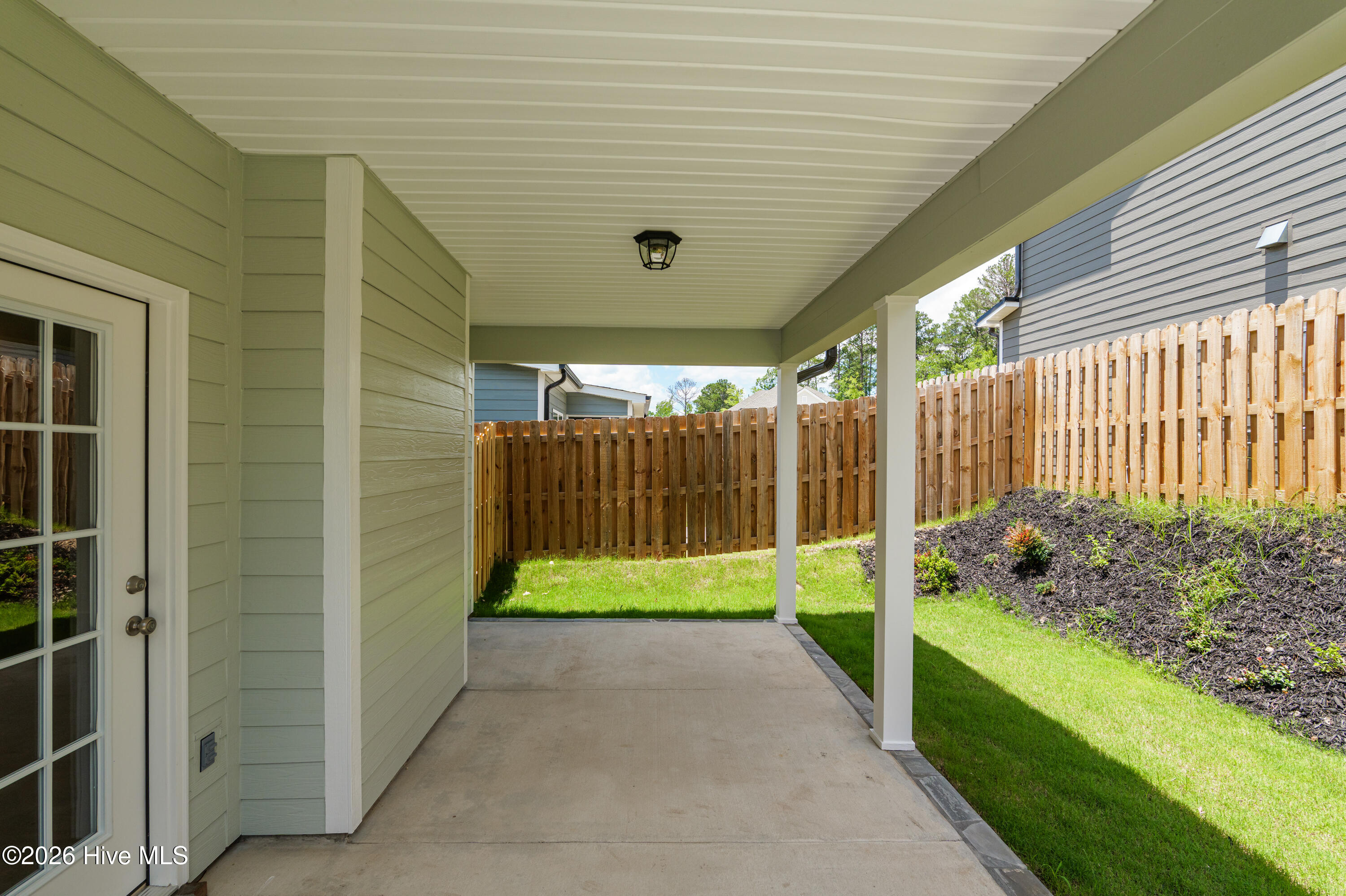Covered Rear Porch