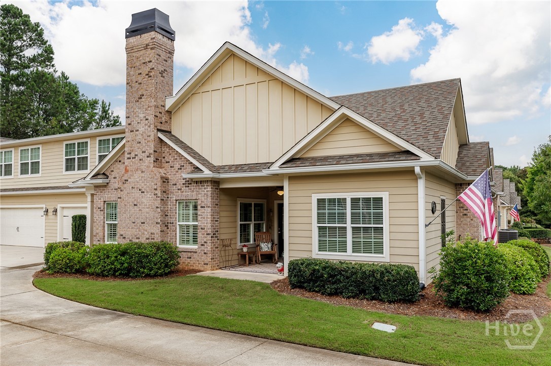 Discover comfort, convenience, and community at its finest in this beautifully maintained home, ideally located in the sought-after Creekside Cottages—a quiet, gated neighborhood designed exclusively for active adults 55 and better. Enjoy scenic sidewalks, lush green spaces, and a serene atmosphere just steps from the clubhouse and private pool.

This one-level, fully ADA-compliant home features 3 spacious bedrooms and 2 full bathrooms, thoughtfully designed for ease of movement and modern living. The vaulted great room welcomes you with a warm gas fireplace framed in elegant marble and flows seamlessly into a gourmet kitchen—complete with granite countertops, a 6-burner gas range, custom pull-out cabinetry, and a large island perfect for entertaining or casual meals.

The primary suite is a peaceful retreat, featuring a completely renovated bathroom with a frameless roll-in shower for both luxury and accessibility. While the original tub was removed, the space and plumbing remain, allowing easy installation of a soaking tub if desired.

Convenient touches continue with a large laundry room, storage closet and everyday entry through the attached two-car garage. A wide staircase leads to an unfinished attic, already plumbed for a full bath—perfect for future expansion or guest quarters.

Additional highlights include: Recirculating water heater for instant hot water, Prime location just steps from the community clubhouse and pool, Meticulously maintained inside and out. 

Whether you're looking to downsize without sacrificing style or embrace a low-maintenance lifestyle close to neighbors and amenities, this home offers the perfect balance of comfort and quality.