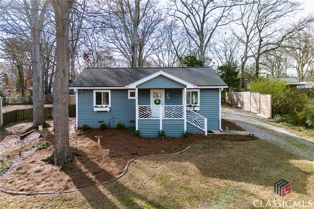 Welcome to 275 Best Dr, a charming and meticulously renovated cottage nestled in the heart of Normaltown. This quaint residence seamlessly combines modern comfort with classic charm, offering the perfect blend of style and convenience.The welcoming front porch sets the tone for the warmth and hospitality found within and provides the perfect spot to greet neighbors and friends, fostering a sense of community that defines Normaltown living.Stepping through the front door, you are greeted by an open and airy living space with tasteful finishes and an abundance of natural light. The thoughtfully designed interior showcases a seamless flow from room to room, creating an atmosphere that is both welcoming and functional.The updated kitchen is outfitted with newer stainless steel appliances, sleek quartz countertops, and ample cabinet space. The two bedrooms provide cozy sanctuaries, each featuring comfortable layouts and plenty of closet space. Beyond the interiors, the property extends its charm outdoors with a private, fenced-in backyard. Soak under the stars in the recently installed hot tub or dine al fresco on the patio. Have a greenthumb? The yard is prepped and ready for your finishing touches adding to the outdoor allure.With its prime location in the sought-after Normaltown neighborhood, you'll find yourself within close proximity to local shops, trendy eateries, and vibrant community spaces. Embrace the unique character of this neighborhood and become part of a community that values both tradition and innovation.Contact your favorite real estate agent today to make 275 Best Dr your new Athens, GA home.