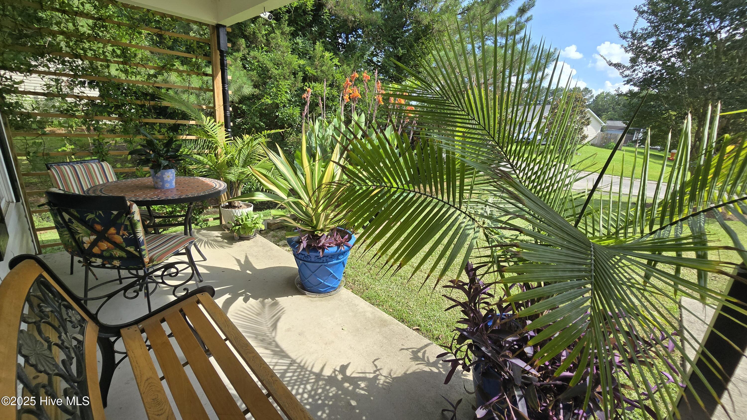 108 Willowbend Drive, Burgaw, NC 28425 – photo 7: Lush Front porch