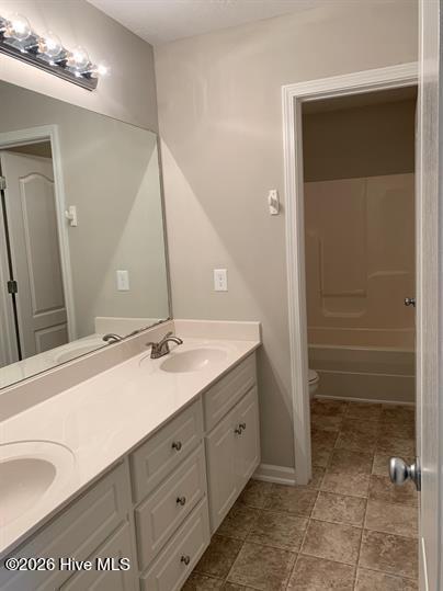 Upstairs bathroom
