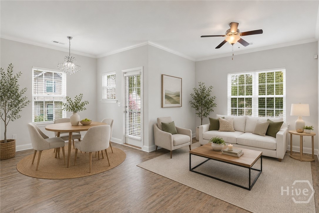 Living Area Virtual Staging