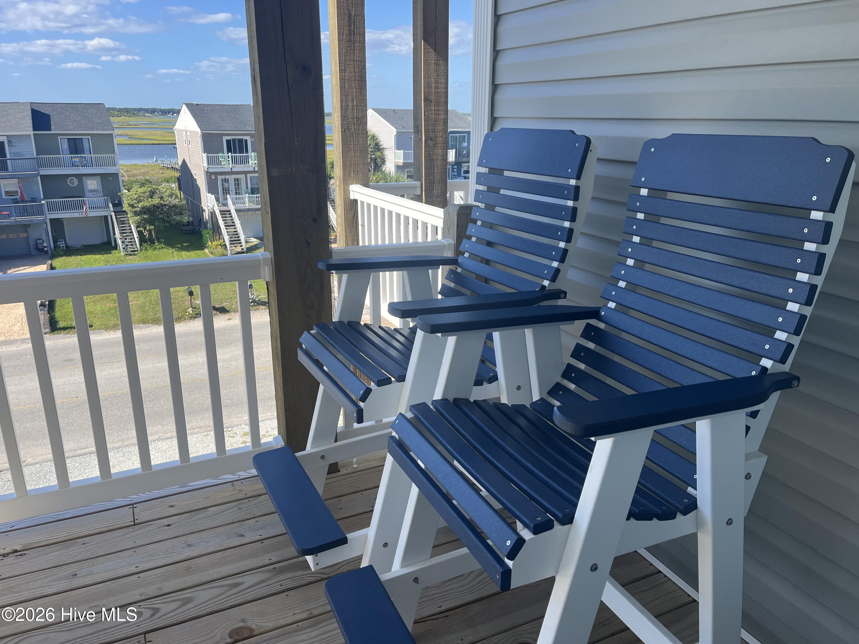 Main floor balcony
