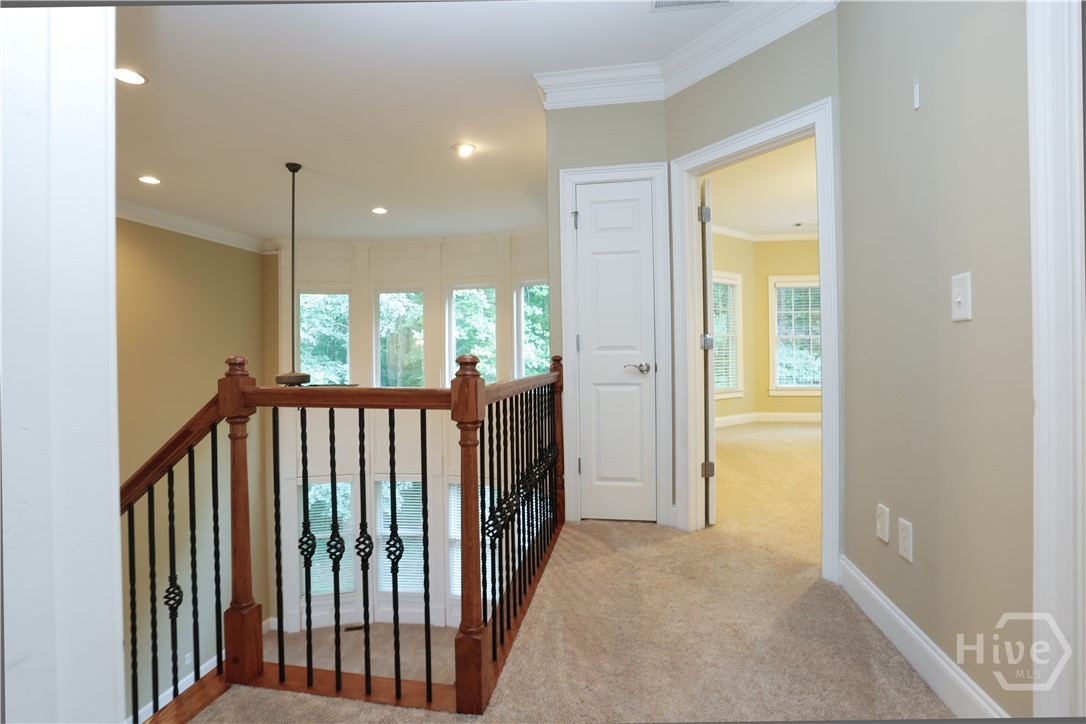 Upper level hall