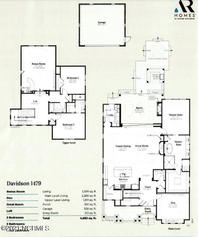 floor plan davidson