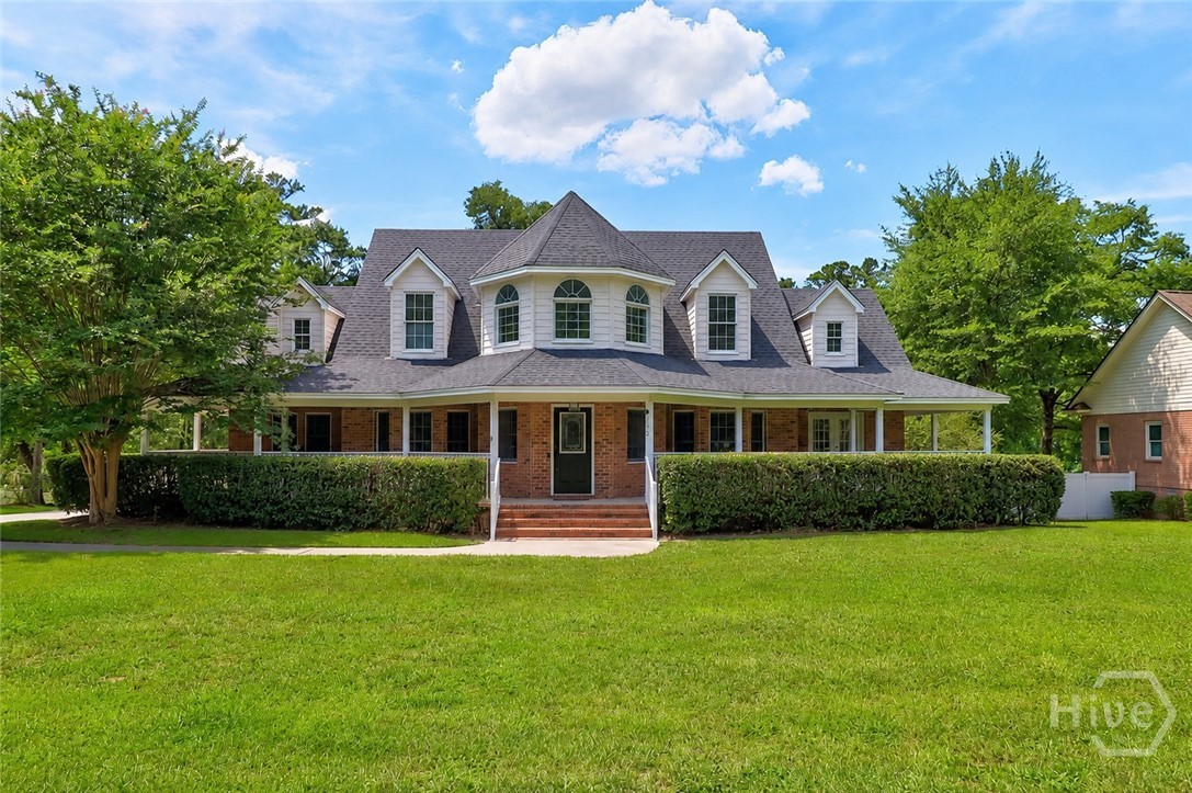 Welcome to Silverwood, one of the area’s most sought after gated communities! Situated on a sprawling 1.78 acre lot, this stunning home offers exceptional curb appeal with its inviting wraparound porch and timeless charm. Step inside to a tiled entryway and impressive two story foyer that opens to the formal dining room and spacious living room. The living area features a cozy fireplace and flows seamlessly into the kitchen, complete with granite countertops, stainless steel appliances, abundant cabinet space, and generous counter space for cooking and entertaining. Just off the kitchen is a versatile breakfast room that could easily serve as a home office, gym, or flex space, along with a conveniently located laundry room. The spacious primary suite is located on the main level and features a sitting area, dual closets, and a private en-suite bath with a double vanity, jetted tub, separate shower, and direct access to the rear patio. Upstairs, you’ll find generously sized bedrooms with soaring ceilings. One bedroom features a private bath, while two additional bedrooms share a convenient jack-and-jill bathroom. A detached two car garage is connected to the home by a covered walkway and includes a temperature controlled bonus room above, perfect for storage, a hobby room, or additional flex space. With its spacious floor plan, desirable neighborhood, and oversized lot, this home offers the perfect combination of comfort, functionality, and southern charm.