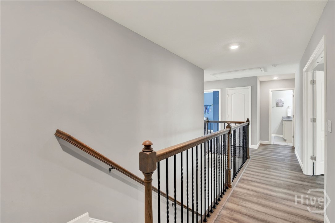 Upper-Level Hallway Around Staircase