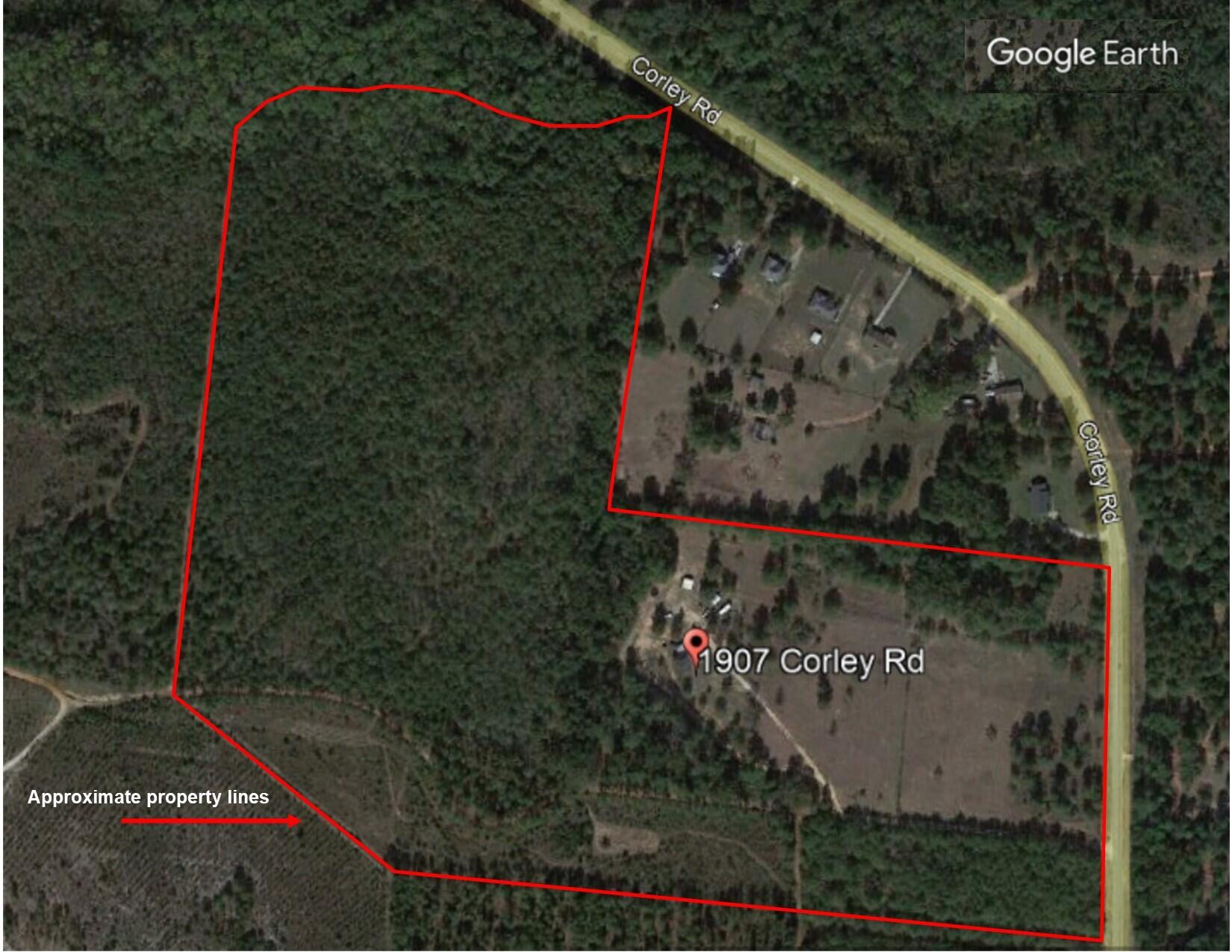 Property lines_1907 Corley Road