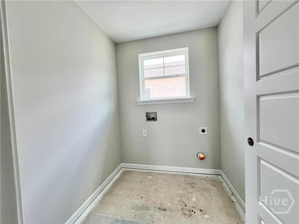Photo taken Aug 5th, 2026. HOME ISUNDER CONSTRUCTION. Laundry room is upstairs.