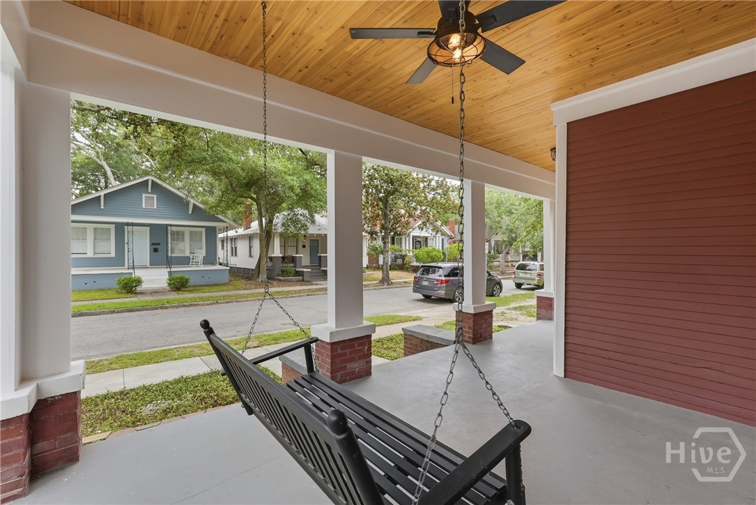 Front Porch and Street
