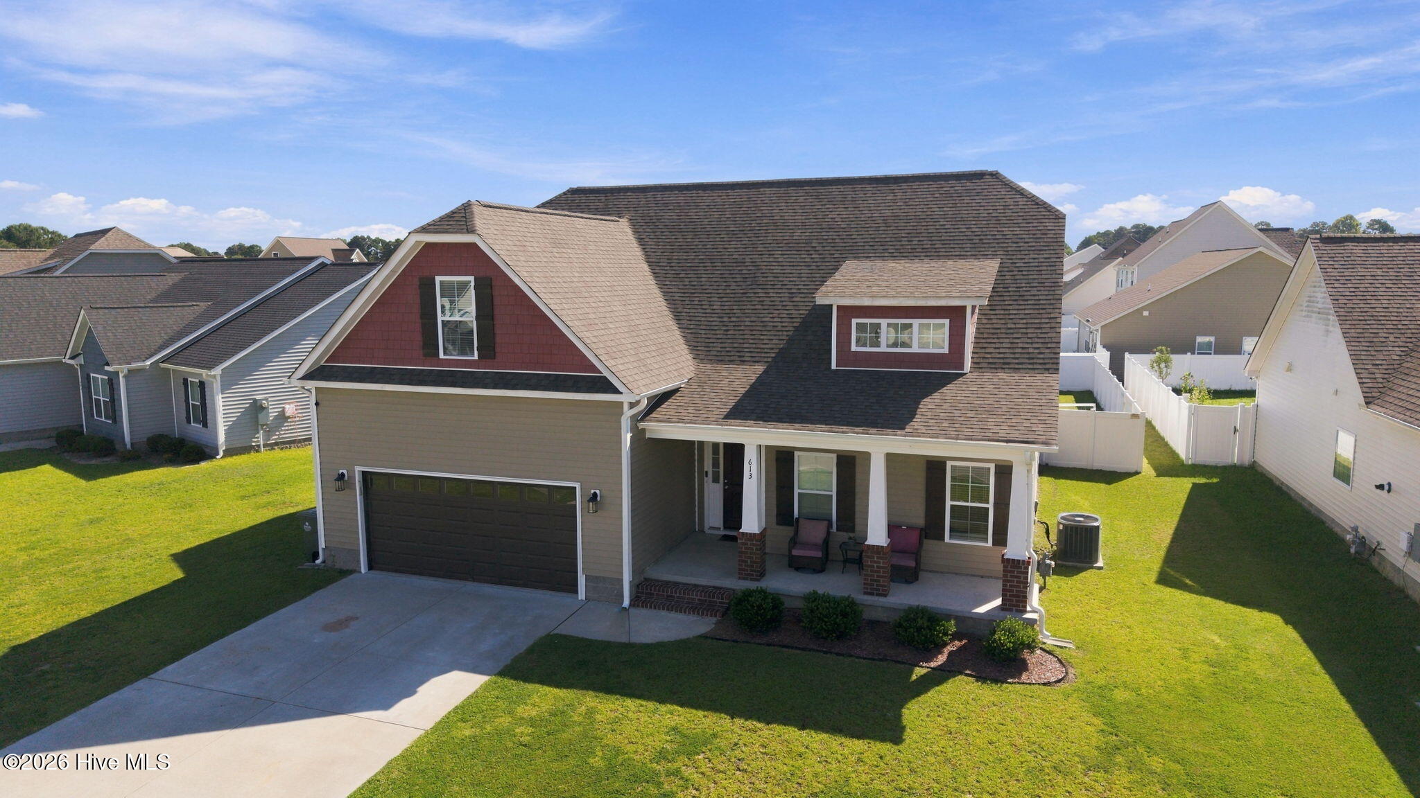 Exterior photo of 613 Knoll Circle, Greenville, NC 27858. MLS: 100603217