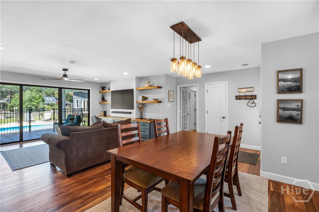 Dining area