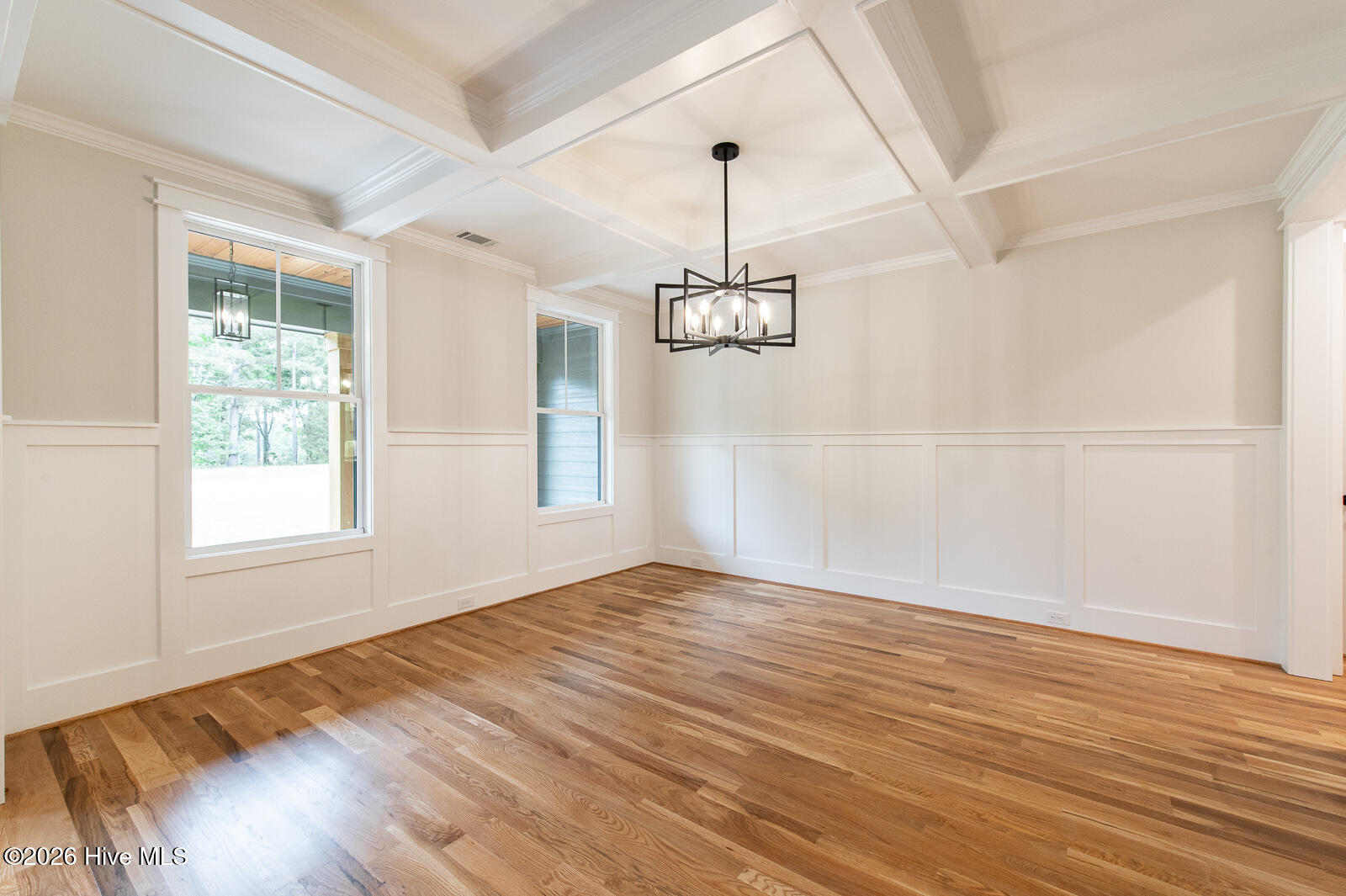 Coffered Ceiling!