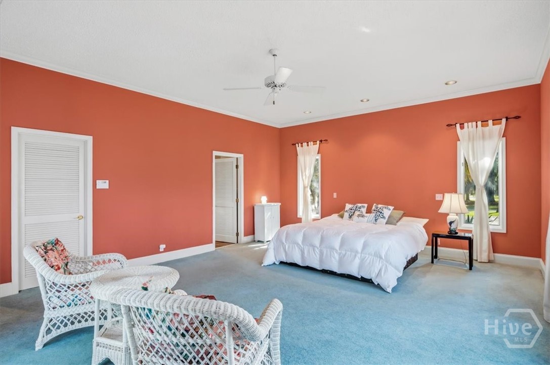 Large Primary Suite with Walk-In-Closet