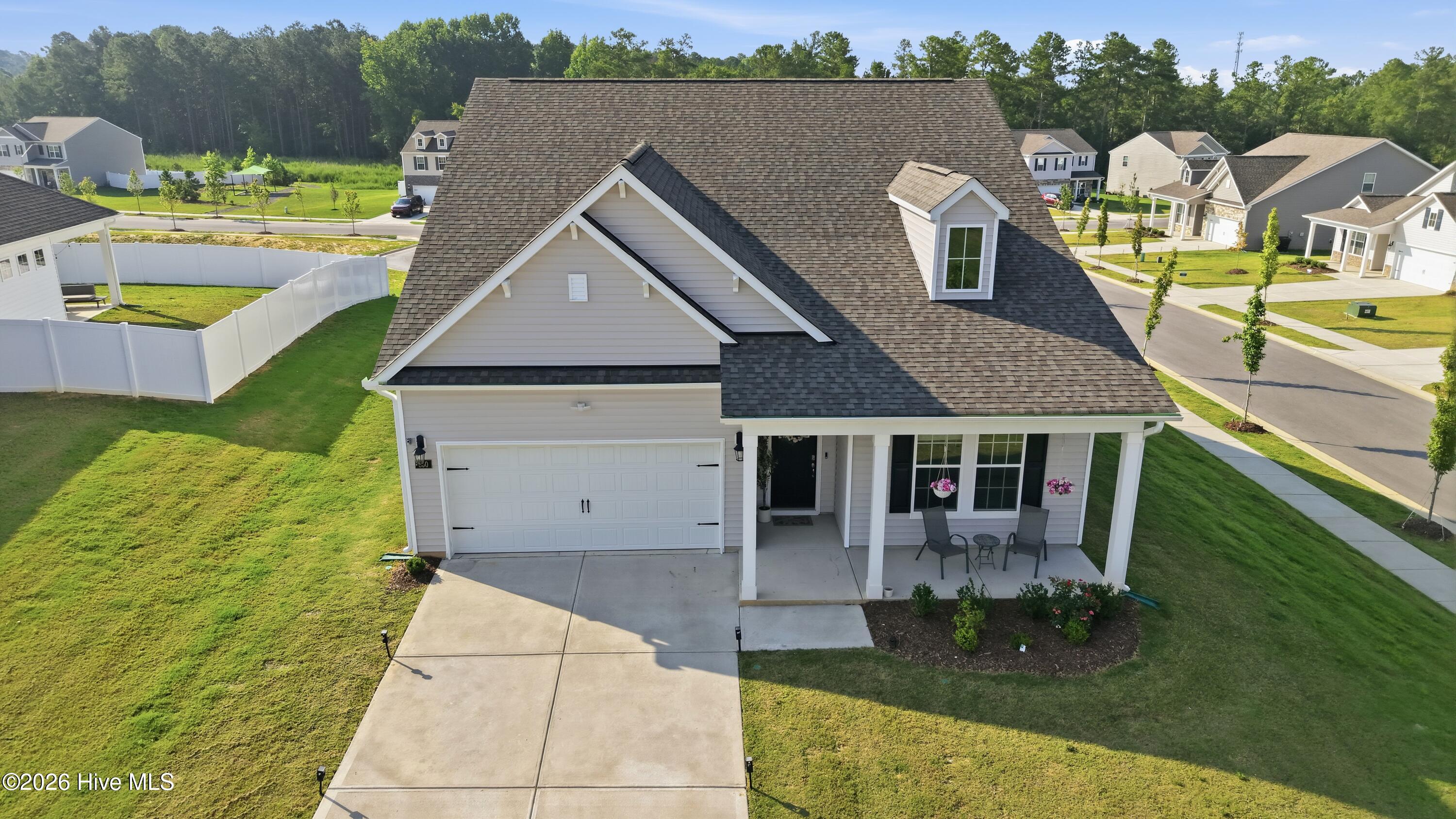 Exterior photo of 850 Misty Creek Drive, Aberdeen, NC 28315. MLS: 100587283