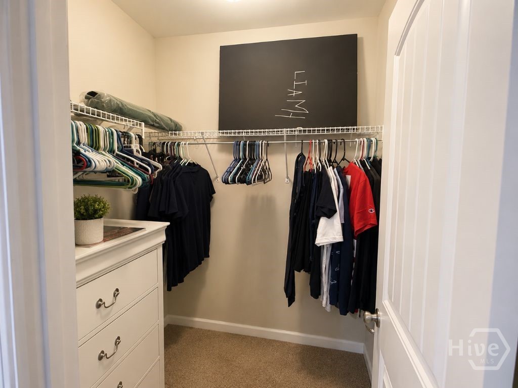 Photo is virtually decluttered