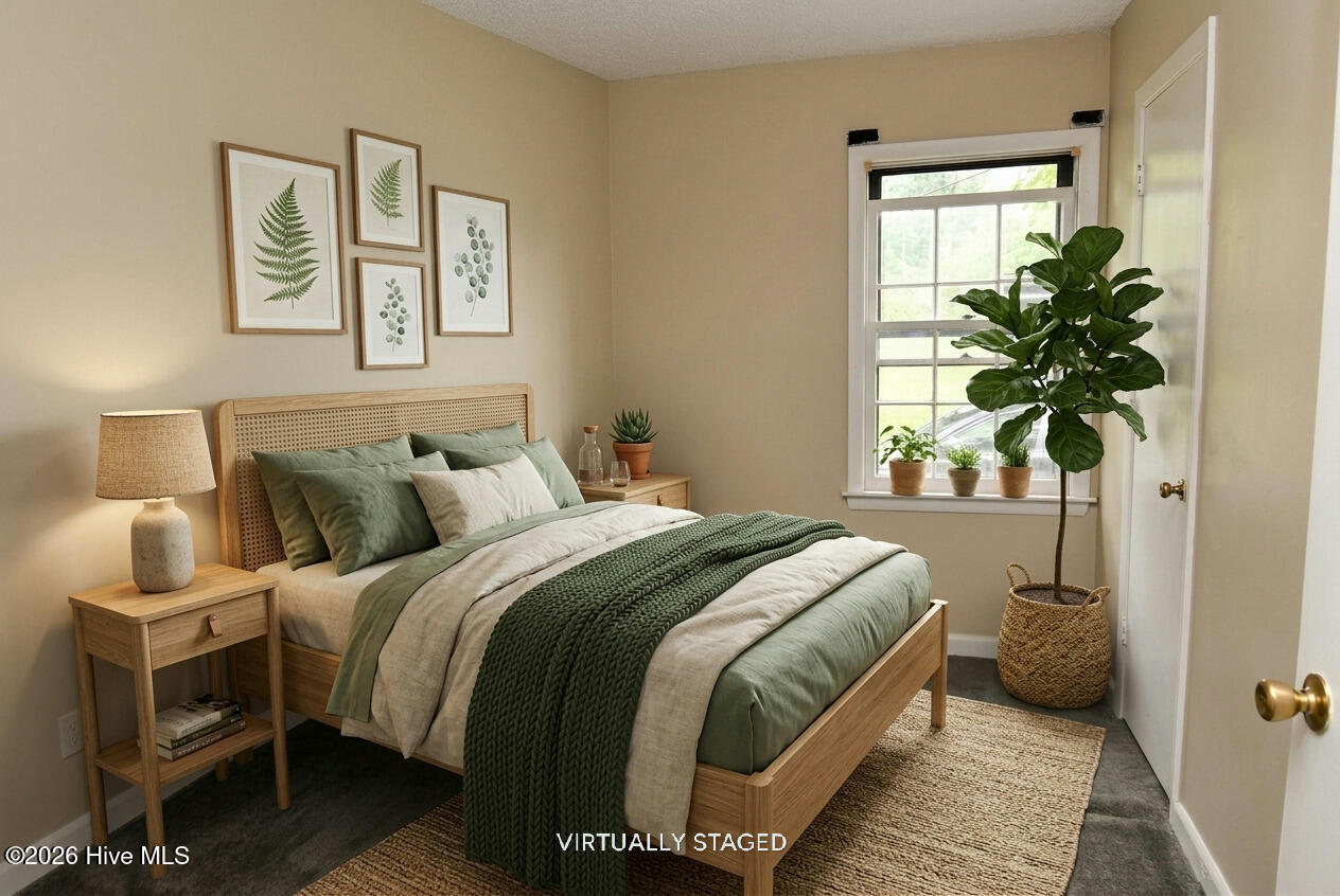 Bedroom Ai Staged