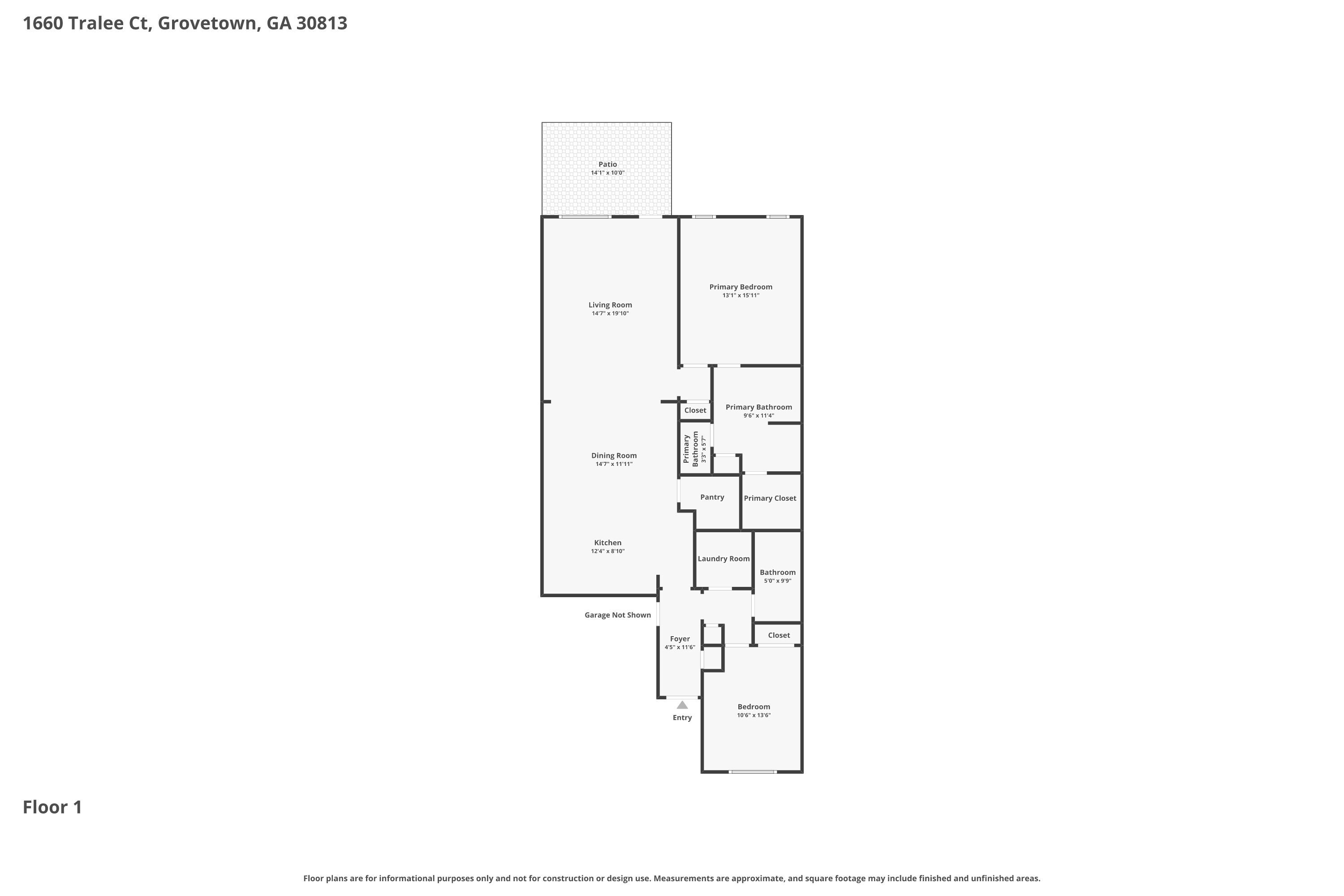Homes For Sale - 1660 Tralee Court<br/> Columbia County, Grovetown, GA 30813