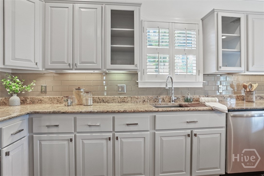 Abundant cabinetry