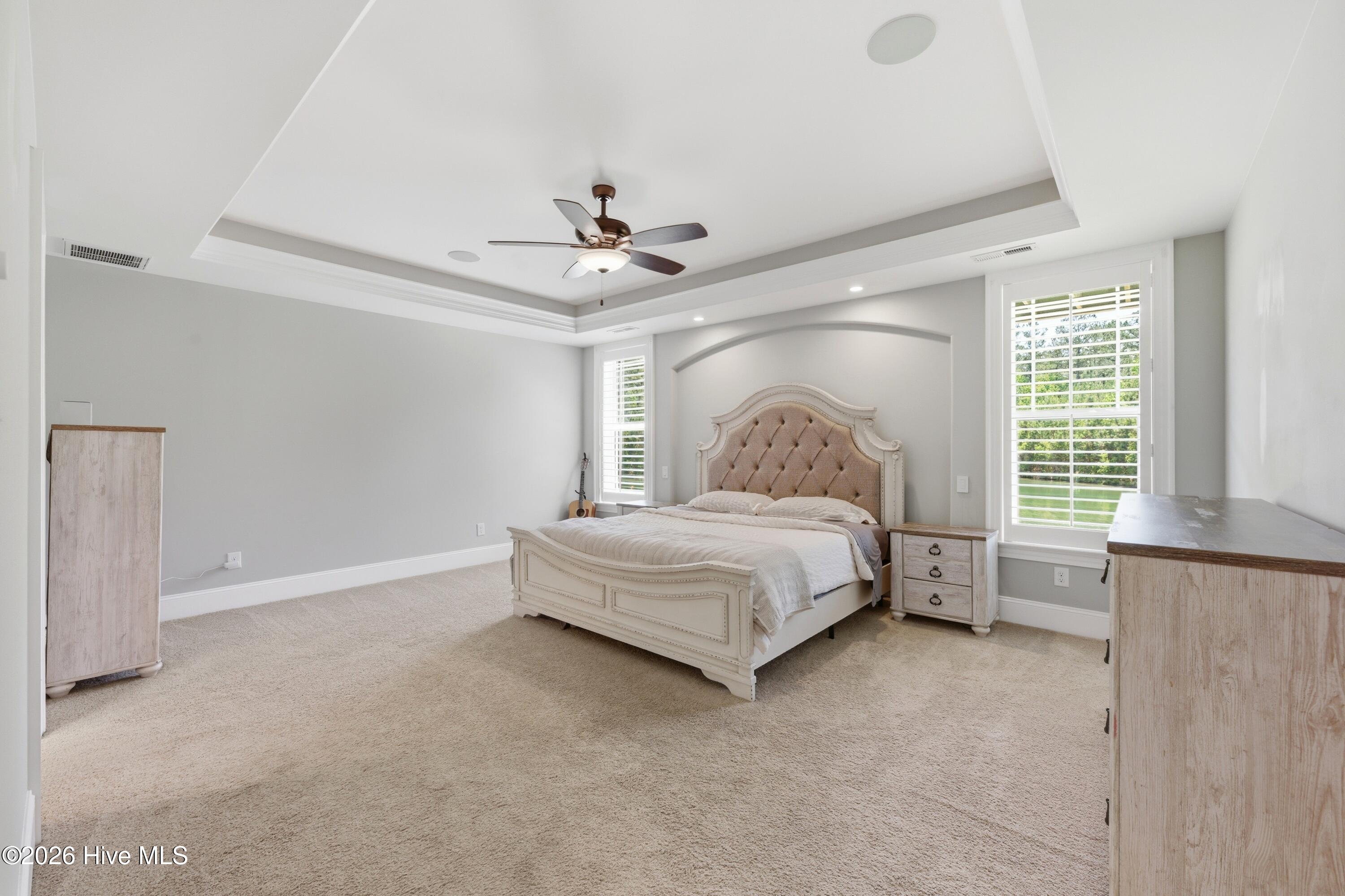 master suite on primary level