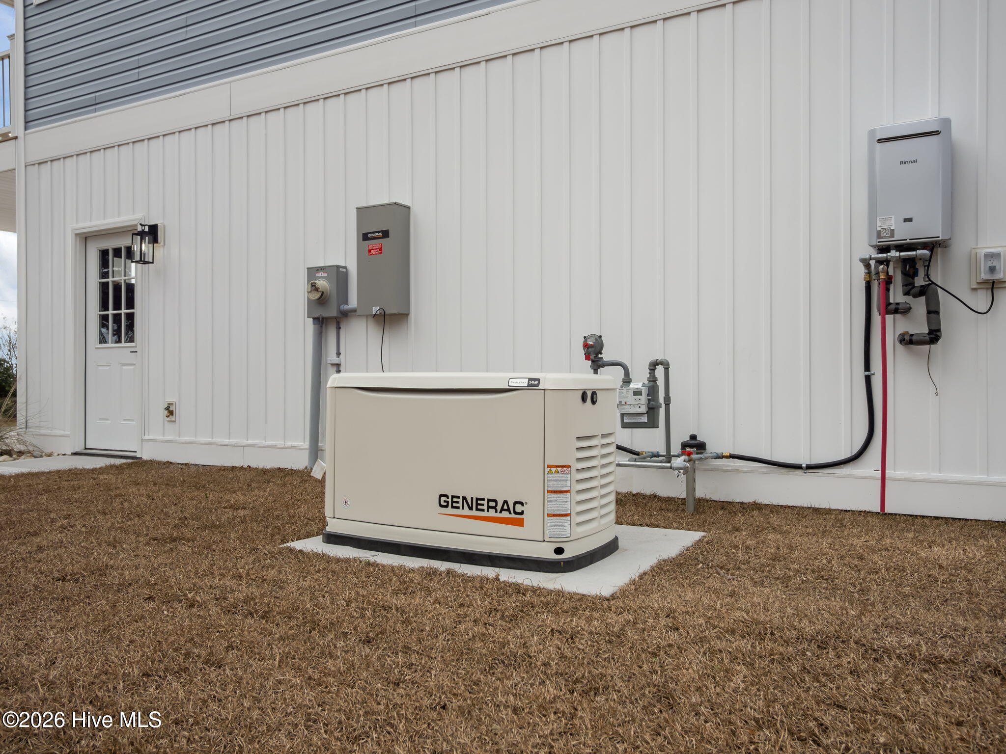Gas Generac whole home generator